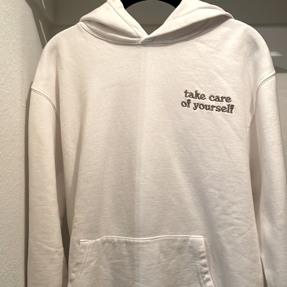 Summer Fridays Take Care of Yourself Hoodie Sweatshirt